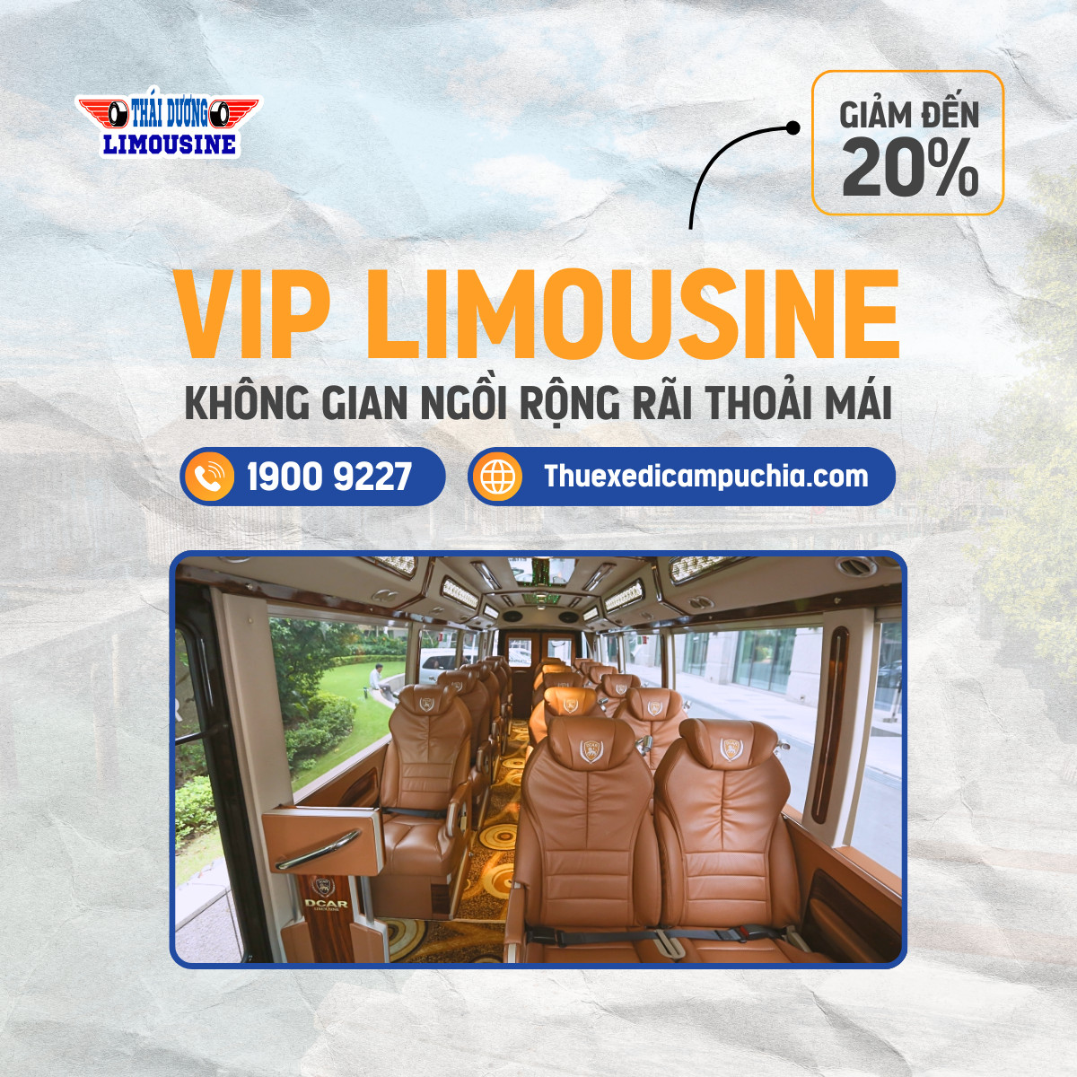 Xe Limousine đi Campuchia – Thái Dương Limousine